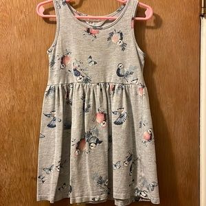 H&M Chica Dee Birdie Dress Sz 4-6 US Child